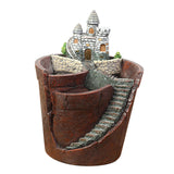 Maxbell Creative Resin Decorative Succulent Pot For Garden Desktop Flower Style B