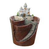 Maxbell Creative Resin Decorative Succulent Pot For Garden Desktop Flower Style B