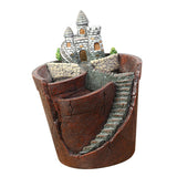 Maxbell Creative Resin Decorative Succulent Pot For Garden Desktop Flower Style B