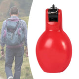 Maxbell Squeeze Whistle Outdoor for Coach Survival Loud Equipment  Red