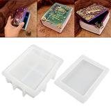 Maxbell Crystal Silicone Storage Box Jewelry Box Resin Casting DIY Epoxy Soap Crafts