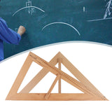 Maxbell Wooden Math Geometry Tool Teacher Teaching Tool Educational Triangle