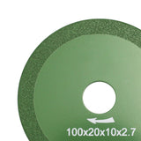 Maxbell Diamond Saw Blade Cutting Disc Wheel for Porcelain 10cmx20mmx10mmx2.7mm