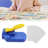 Maxbell Puzzle Making Machine for Children Plastic Paper Cutting Tool Maker Blue