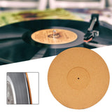 Maxbell 12 inch Cork Turntable Mat Turntable Record Mat for Vinyl Record Players