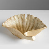 Maxbell Jewelry Dish Ginkgo Biloba Leaf Shaped Small for Birthday Wedding Christmas