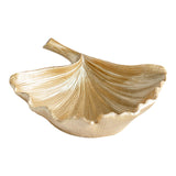 Maxbell Jewelry Dish Ginkgo Biloba Leaf Shaped Small for Birthday Wedding Christmas