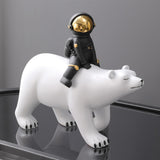 Maxbell Minimalist Astronaut Spaceman Home Ornaments Decor Craft Creative Gifts B