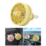 Maxbell Vehicle Car Cooling Fan Vent Clip Fan 360 Rotation Firmly Installed Premium