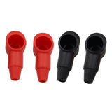 Maxbell Top Post Style Flexible Battery Terminal Cover for Car Truck Motorcycle Red