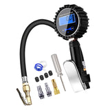 Maxbell Digital Tyre Inflator Pump 3-200PSI with Pressure Gauge LCD Fit for Bike Style B