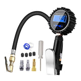 Maxbell Digital Tyre Inflator Pump 3-200PSI with Pressure Gauge LCD Fit for Bike Style B
