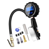 Maxbell Digital Tyre Inflator Pump 3-200PSI with Pressure Gauge LCD Fit for Bike Style C