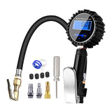 Maxbell Digital Tyre Inflator Pump 3-200PSI with Pressure Gauge LCD Fit for Bike Style C
