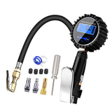 Maxbell Digital Tyre Inflator Pump 3-200PSI with Pressure Gauge LCD Fit for Bike Style C
