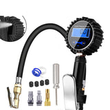 Maxbell Digital Tyre Inflator Pump 3-200PSI with Pressure Gauge LCD Fit for Bike Style C