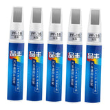 Maxbell 5x Car Paint Repair Pen Car Maintenance Gloss Scratch Removal for Cars 12ml Light Gray