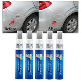 Maxbell 5x Car Paint Repair Pen Car Maintenance Gloss Scratch Removal for Cars 12ml Light Gray