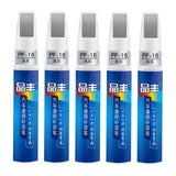 Maxbell 5x Car Paint Repair Pen Car Maintenance Gloss Scratch Removal for Cars 12ml Light Gray