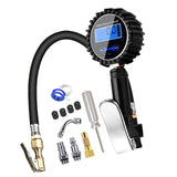 Maxbell Digital Tyre Inflator Pump 3-200PSI with Pressure Gauge LCD Fit for Bike Style E