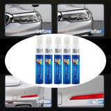 Maxbell 5x Car Paint Repair Pen Car Maintenance Gloss Scratch Removal for Cars 12ml White