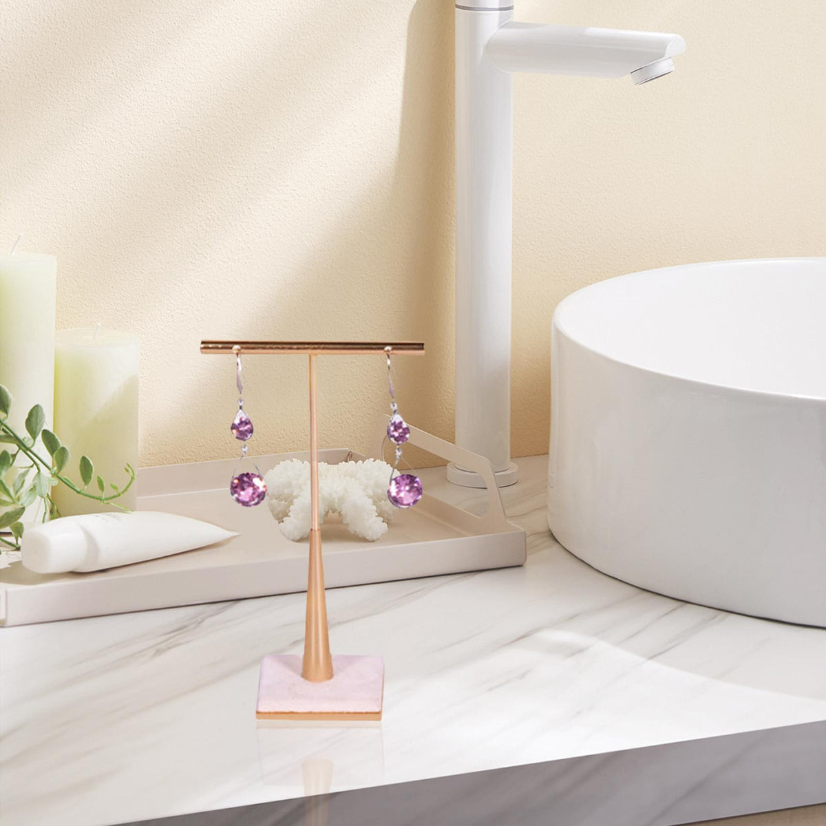 Maxbell Elegant Earring Display Stand Holder Hanging for Showroom Tradeshow Showcase S