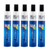 Maxbell 5x Car Paint Repair Pen Car Maintenance Gloss Scratch Removal for Cars 12ml Black