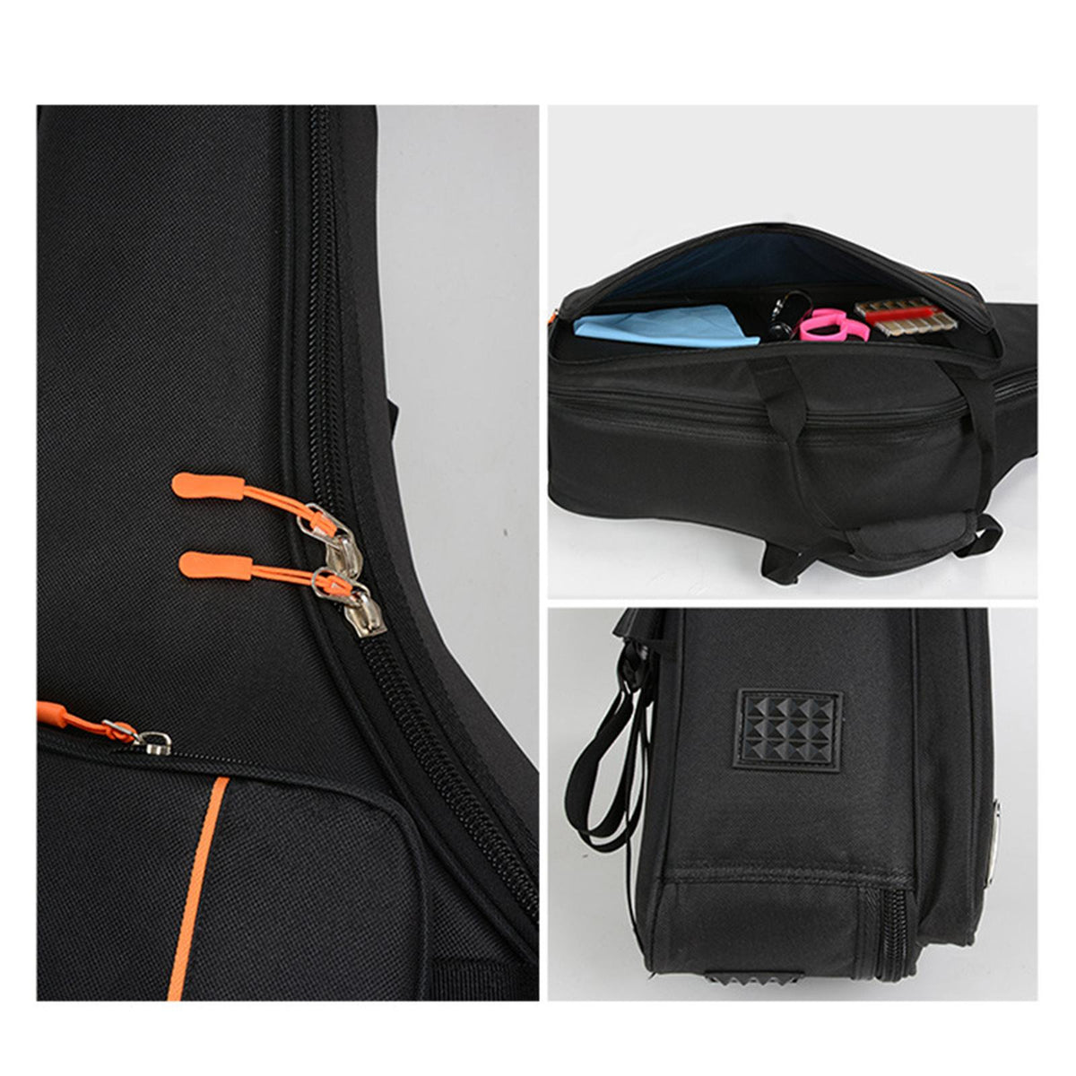 Maxbell Saxophone Storage Bag Water Resistant Portable for Gig B Flat Tenor Sax
