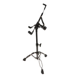 Maxbell Drum Stand Alloy Accessories Height Adjustable Double Braced Percussion 22mm Black