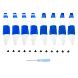 Maxbell 8 Pieces Drone Propellers Replacement Blades for Mini 3Pro Blue White