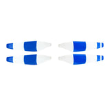 Maxbell 8 Pieces Drone Propellers Replacement Blades for Mini 3Pro Blue White