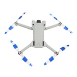 Maxbell 8 Pieces Drone Propellers Replacement Blades for Mini 3Pro Blue White