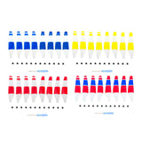Maxbell 8 Pieces Drone Propellers Replacement Blades for Mini 3Pro Blue White