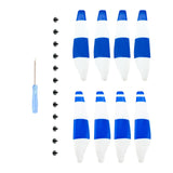 Maxbell 8 Pieces Drone Propellers Replacement Blades for Mini 3Pro Blue White