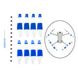 Maxbell 8 Pieces Drone Propellers Replacement Blades for Mini 3Pro Blue White
