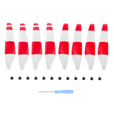 Maxbell 8 Pieces Drone Propellers Replacement Blades for Mini 3Pro Red White