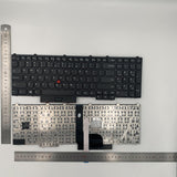 Maxbell US Keyboard US Layout Matte for ThinkPad P50 20EN/20EQ P70 Black