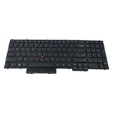 Maxbell US Keyboard US Layout Matte for ThinkPad P50 20EN/20EQ P70 Black