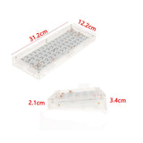 Maxbell 64 Keys Wired Mechanical Keyboard DIY Kit Hot Swap Switch RGB Clear Green