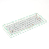 Maxbell 64 Keys Wired Mechanical Keyboard DIY Kit Hot Swap Switch RGB Clear Green