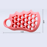 Maxbell Grip Strengthener Flexible Musicians Device Finger Exerciser for Stroke Pink
