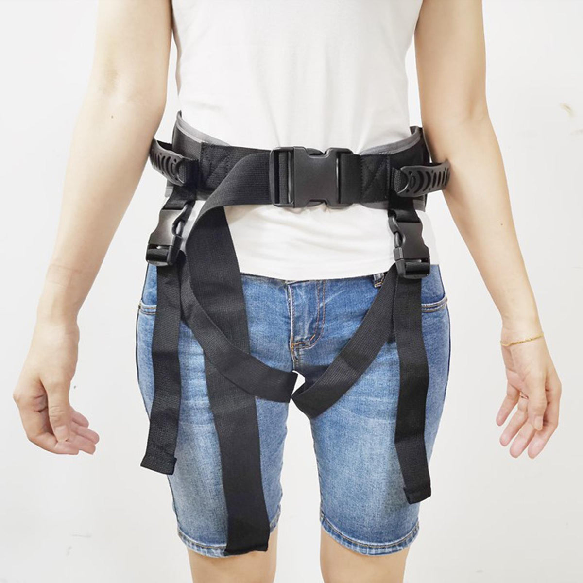 Maxbell Gait Belt Transfer Belt 5cm Wide Webbing for Disabled Adult Walk Gait Aid