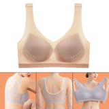 Maxbell Women Seamless Bra Every Day Bralette Lightweight for Exercise Women Girls 2XL Skin