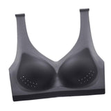 Maxbell Women Seamless Bra Every Day Bralette Lightweight for Exercise Women Girls 2XL Black