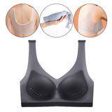 Maxbell Women Seamless Bra Every Day Bralette Lightweight for Exercise Women Girls M Black