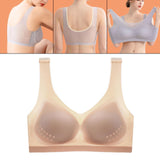 Maxbell Women Seamless Bra Every Day Bralette Lightweight for Exercise Women Girls M Skin