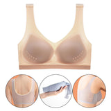 Maxbell Women Seamless Bra Every Day Bralette Lightweight for Exercise Women Girls M Skin