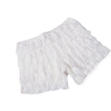 Maxbell Women Underwear Shorts Long Briefs Brief Panty Safety Shorts Leggings White  L