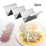 Maxbell Taco Holder Holds Up to 3 Tacos Each Keeping Shells Upright for Grill Party