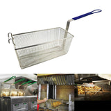 Maxbell Stainless Steel Chips Deep Fry Baskets Colander for Cooking Kitchen Barbecue